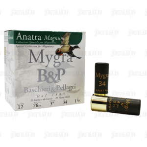  B&P Mygra Anatra Magnum 12 Kalibre 34 Gram Av Fişeği