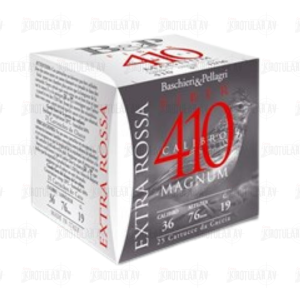 B&P Extra Rossa Fibre 410 Magnum 19 Gram Av Fişeği