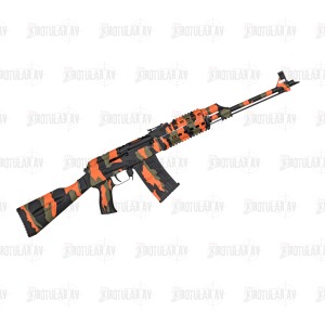  Dağlıoğlu FD 47 Camo Turuncu ÖZEL ÜRETİM