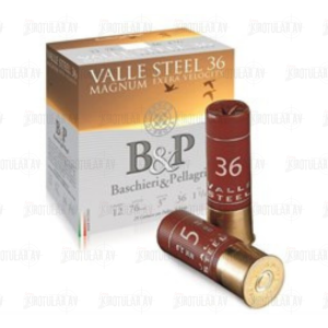 B&P Valle Steel 36 Magnum Extra Velocity 12 Kalibre 36 Gram Av Fişeği