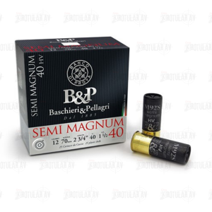  B&P Semi Magnum 40 HV 12 Kalibre 40 Gram Av Fişeği