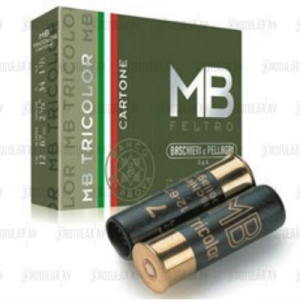  B&P Tricolor ( CARTONE ) 12 Kalibre 34 Gram Av Fişeği