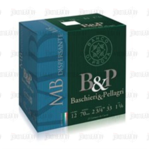 B&P MB Dispersante 12 Kalibre 33 Gram Av Fişeği