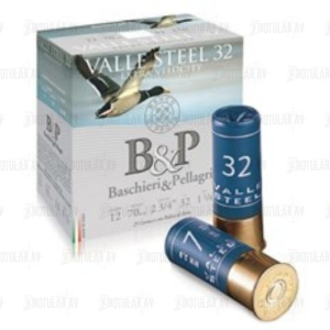 B&P Valle Steel 32 Extra Velocity 12 Kalibre 32 Gram Av Fişeği