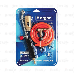 Orgaz Hortumlu Şaloma Takım 32mm Başlık