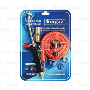 Orgaz Hortumlu Şaloma Takım 22mm Başlık