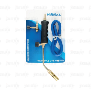  Nurgaz Propan Tav ve Kaynak Seti 22 mm Başlıklı Hortum Kelepçe Musluk Dahil