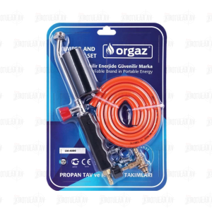 Orgaz Hortumlu Şaloma Takım 57mm Başlık