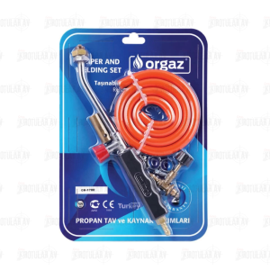 Orgaz Hortumlu Şaloma Takım 17mm Başlık