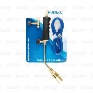 Nurgaz Propan Tav ve Kaynak Seti 32 mm Başlıklı Hortum Kelepçe Musluk Dahil 