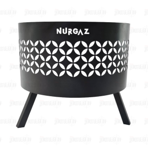 Nurgaz Orman Şöminesi Yıldız Desenli