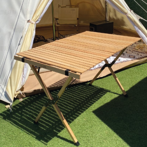 Nurgaz Campout Katlanır Ahşap Masa