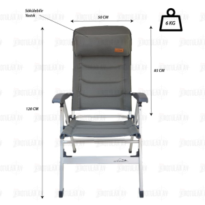 Nurgaz Campout 4 Mevsim Şezlong Sandalye