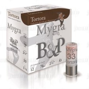 B&P Mygra Tortora  12 Kalibre 33 Gram Av Fişeği	